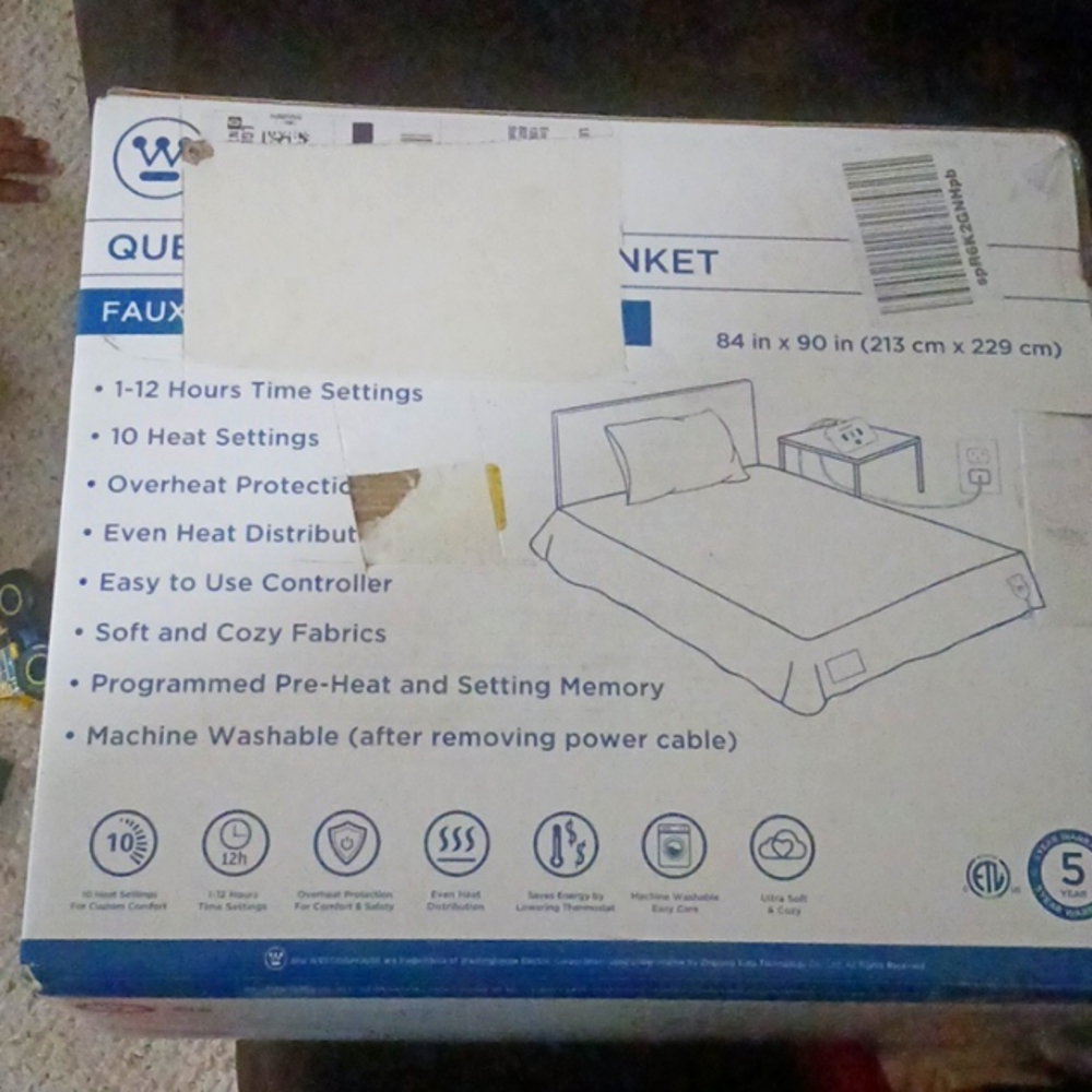 Electronic warm blanket